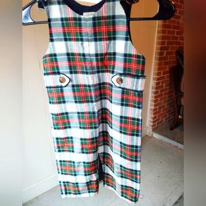 Plaid Sleeveless Jumpsuit